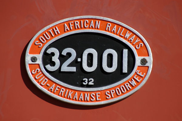 South African Railways locomotive 32001