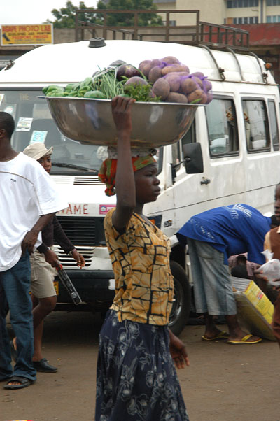 Carrying fruit to market