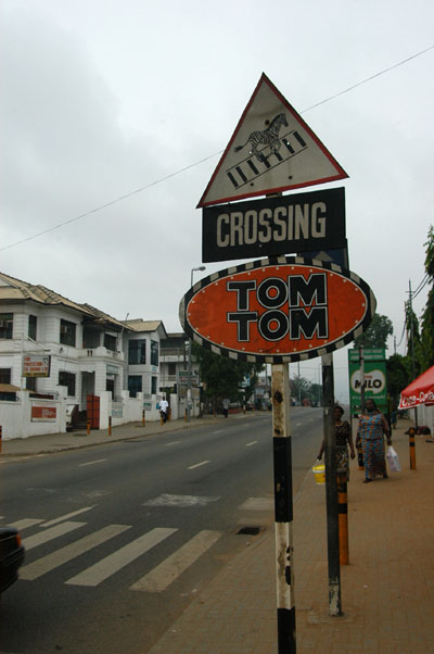 Zebra Crossing, Nkrumah Avenue, Accra