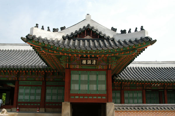 Jagyeongjeon, the Queen Dowager Jos residence, 1888