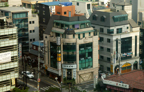 View from the Seoul Renaissance Hotel