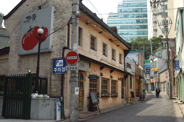 Side street enroute to Chogyesa Temple