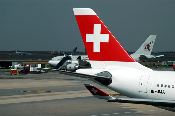 Swiss A330 (HB-JMA) in JNB