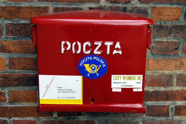 Polish postbox - Poczta