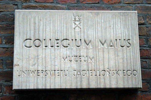 Collegium Maius, Jagiellonian University