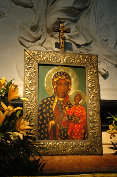 Black Madonna, St. Anne's Church, Krakow