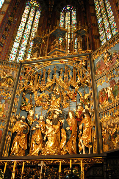 Main altar, Dormition of the Virgin, Veit Stoss, 1489