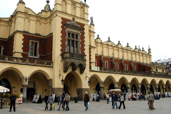 The Cloth Hall (Sukiennice) Market Square, Krakow
