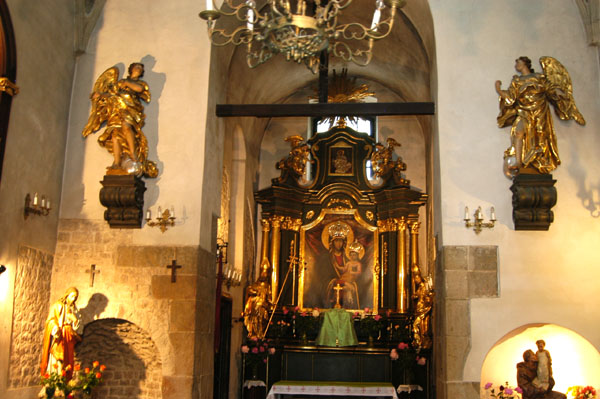 Interior of  St. Adalbert's Church