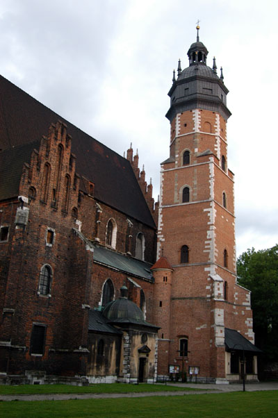 Corpus Christi Basilica, founded in 1342 by King Kazimierz the Great