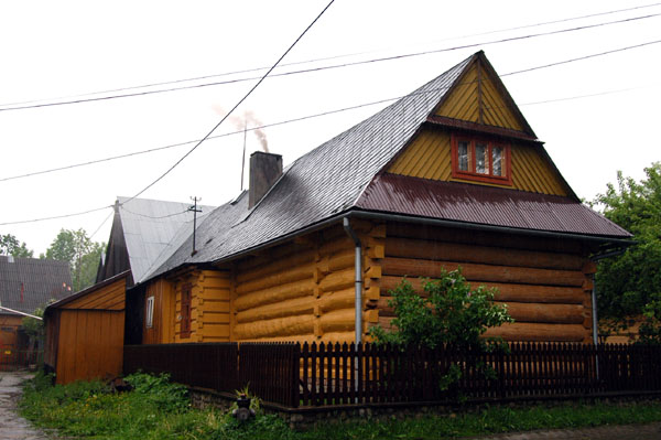 Polish Alpine log house architecture, Chocolow