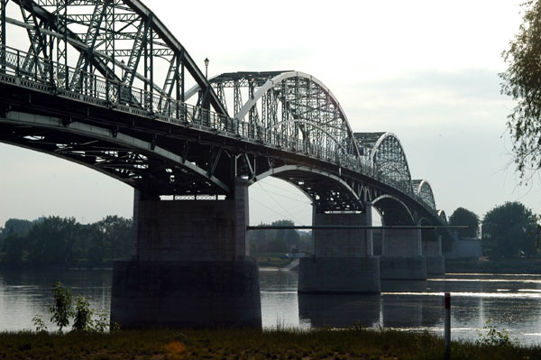 Danube River Bridge at Esztergom, recently reconstructed