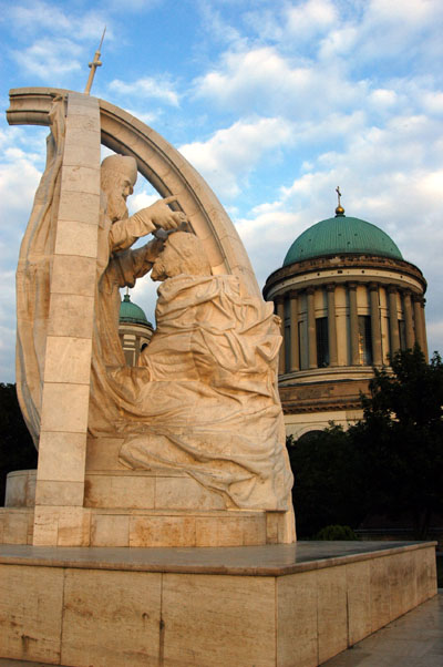 Coronation of St. Stephen, 1001, Esztergom