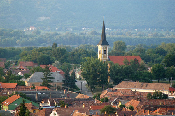 View from the coronation monument, Esztergom