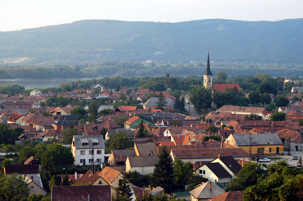 View from the coronation monument, Esztergom