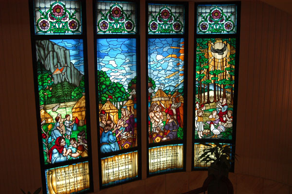 Stained glass, Gellert Hotel