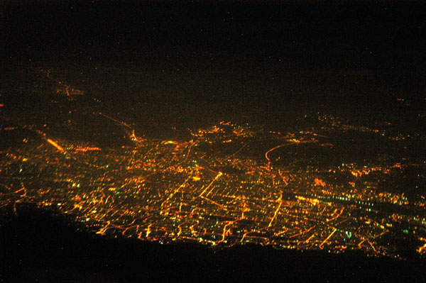 Tehran, Iran at night