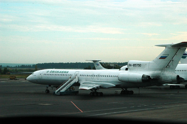 Omskavia Tu-154 (RA-85750) at DME