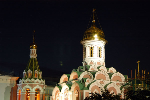 Kazan Cathedral, Red Square, built 1636, demolished 1936, rebuilt 1993