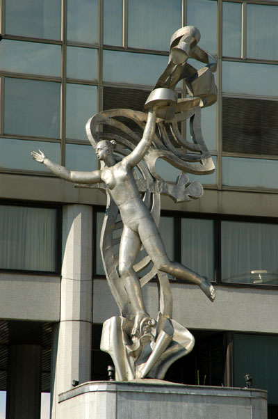 Sculpture at the Moscow Renaissance Hotel