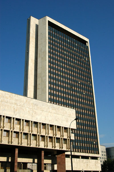 Office tower near the Renaissance