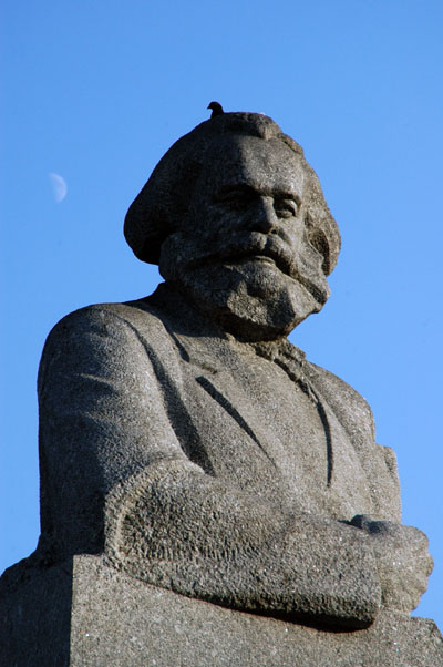Karl Marx has not been banished