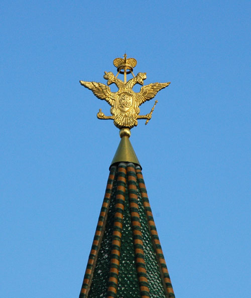 Russian imperial eagle, Resurrection Gate