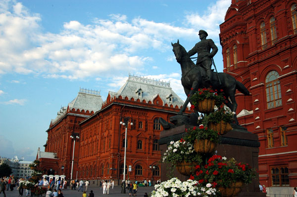 Marshal Zhukov, Soviet hero from WWII