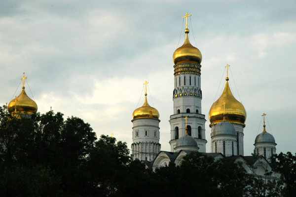 Archangel Cathedral and Ivan the Great Bell Tower, Moscow Kremlin