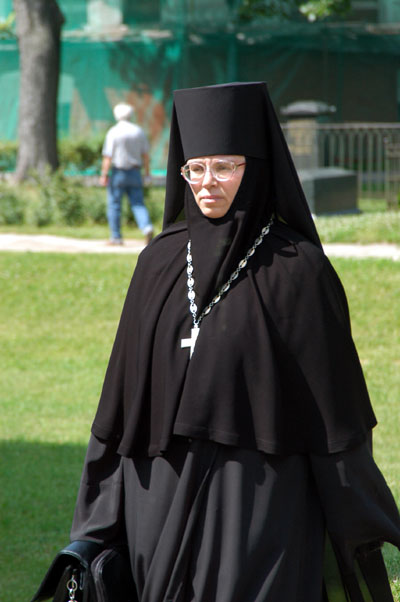 Russian Orthodox nun, Novodevichy
