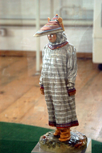 Figurine of costume from the Russian far east