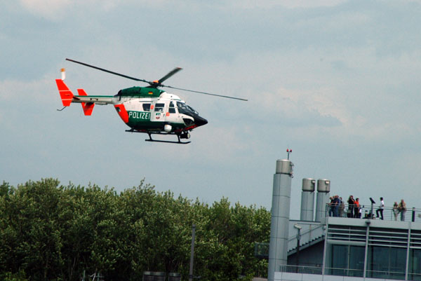 German police helicopter BK117 (D-HNWL) DUS
