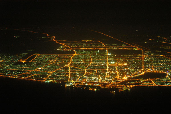 Sharjah at night