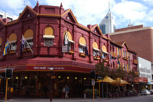 Miss Maud Swedish Hotel, Pier & Murray Streets