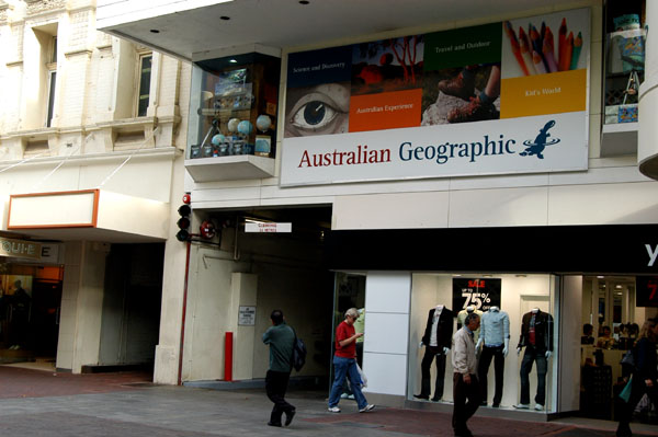 Australian Geographic, Murray Street Mall
