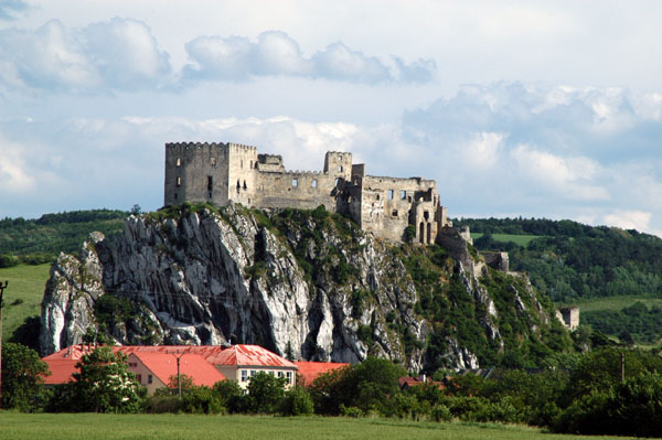Ruins of Beckov Castle, just south of Trenčn