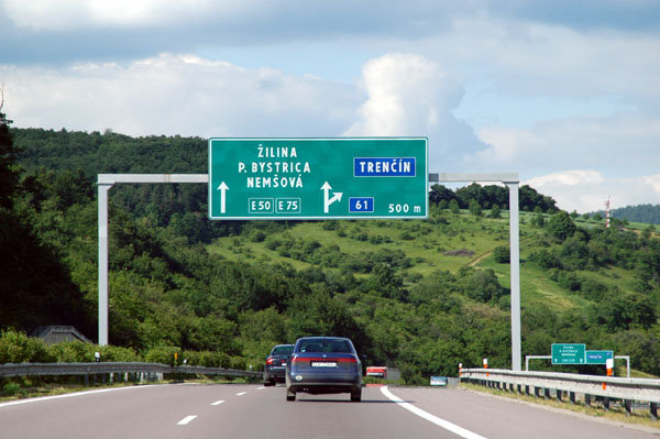 Exit for Trenčn