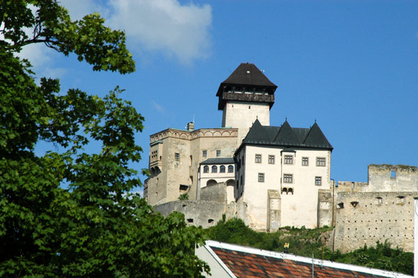 Trenčn Castle dates originially from the 11thC