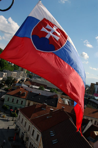 Slovak flag, Trenčn