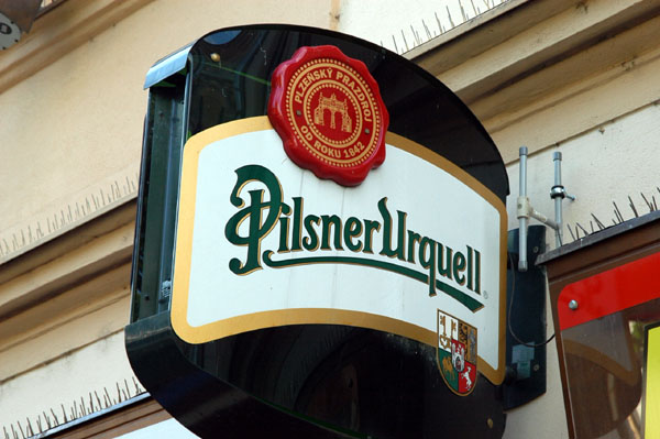 Czech beer Pilsner Urquell, Trenčn
