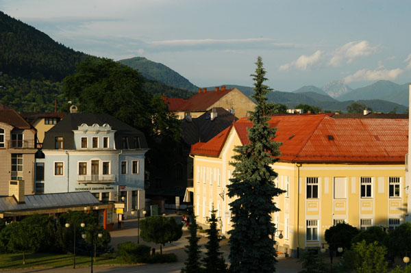 Žilina from the Holy Trinity Church