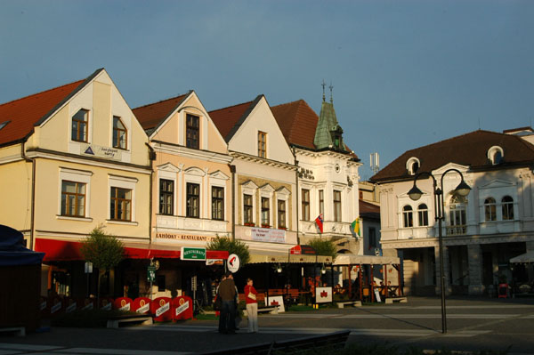 Burghers houses,  Marinske nmestie (Marienplatz), ilina