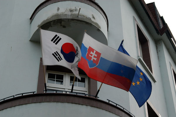 There is a Korean car factory in Žilina