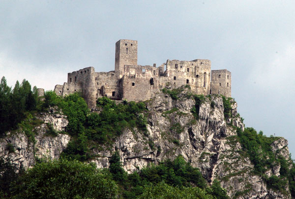 Castle ruins at Stranavy, between Zilina and Martin