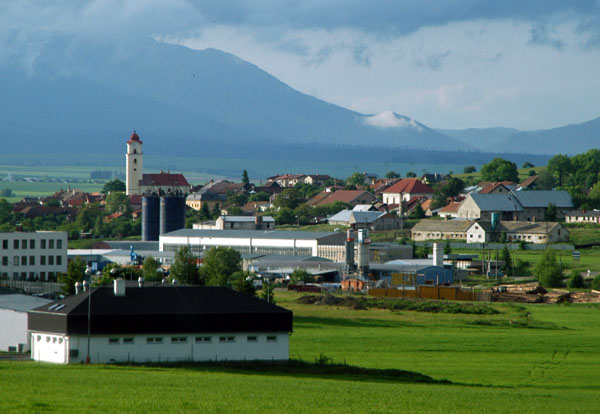 The outskirts of Poprad