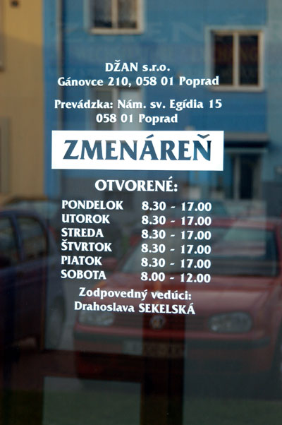 It would be good to know the days of the week in Slovak