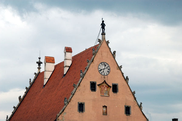 Roof of old town hall, Bardajov