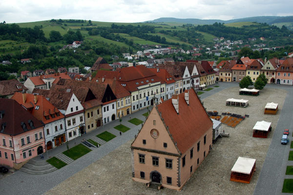 View of Town Hall Square from the Basilica tower