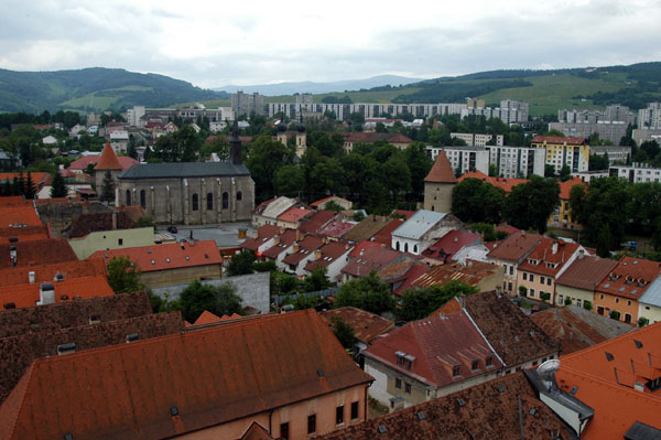 View from the Basilica tower, Bardajov