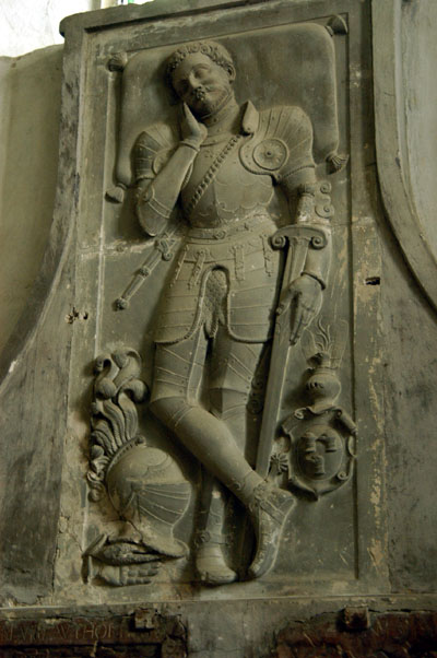 Knight's tomb in the Basilica